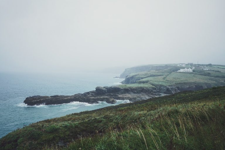 high view on port isaac